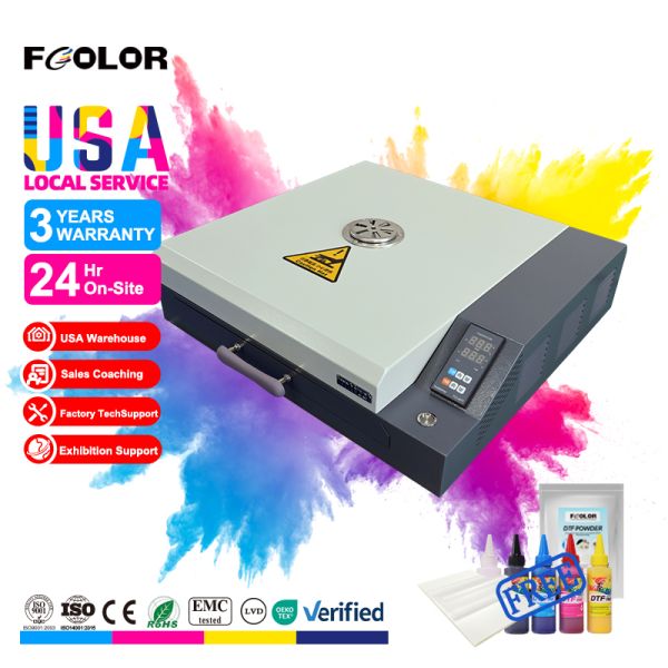 Best Discount Fcolor Imprimante Dtf A3 Xp600 2024 Dtf Heat Transfer Printer A3 With A3 DTF Drying Oven