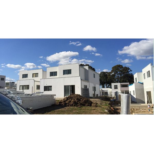 Землетрясение светлого Prefab стального дома хорошее придает непроницаемость Prefab здания металла