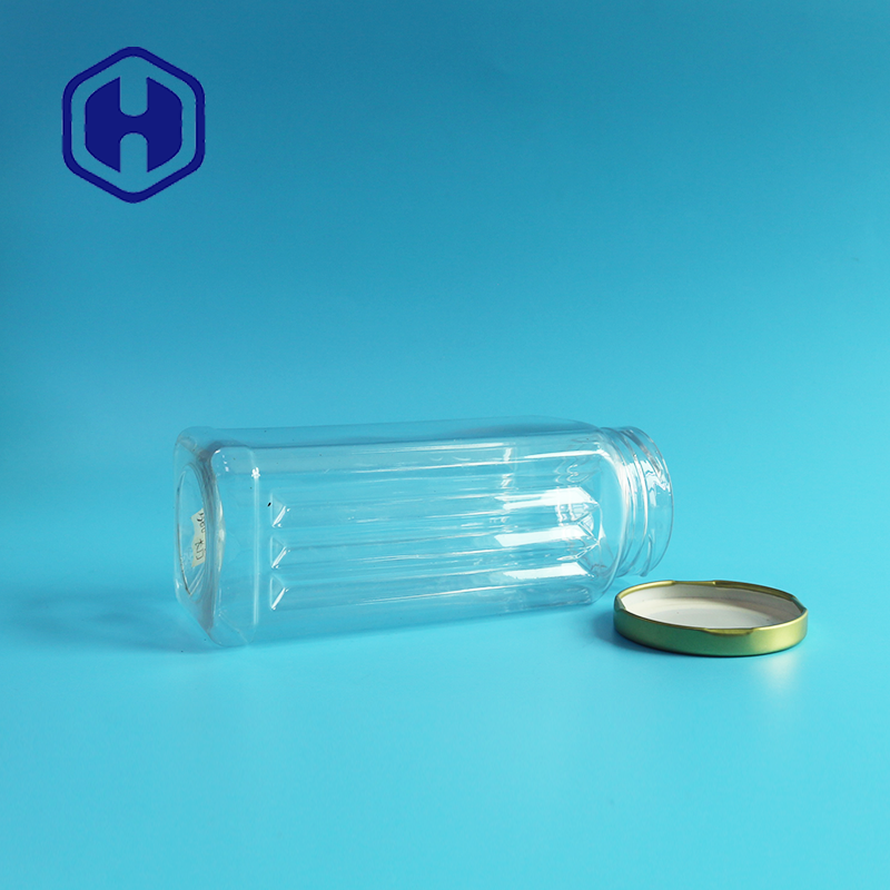 Крышка металла Tinplate прозрачной упаковки еды обслуживания собаки опарника ЛЮБИМЦА пластиковой квадратная