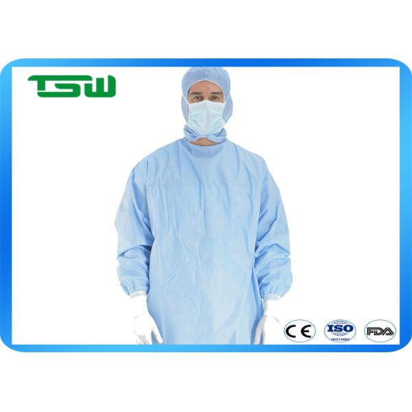 AAMI Level 2 / 3 54gsm Sterile SMS surgical gowns For Hospital