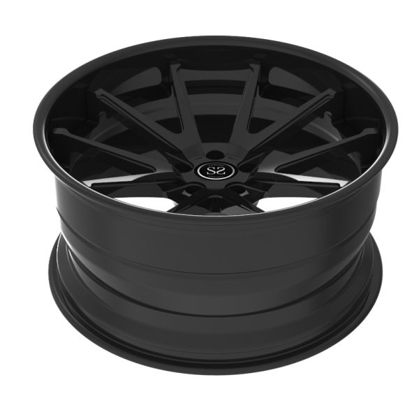21x10 21x12 5x130 5x112 Wheels Staggered Satin Black Forged For CL63