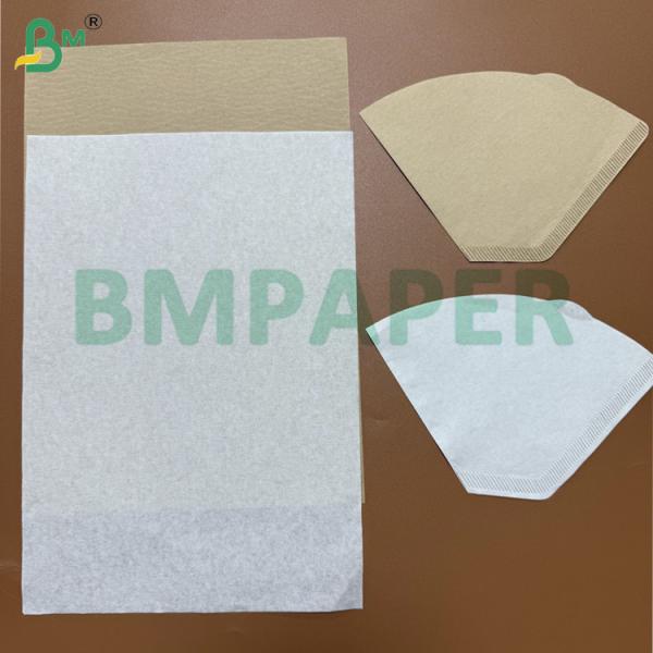 21g 50g Food Grade Filter Paper Rolls For Coffee Pou White & Natural Brown 50mm 76mm Core