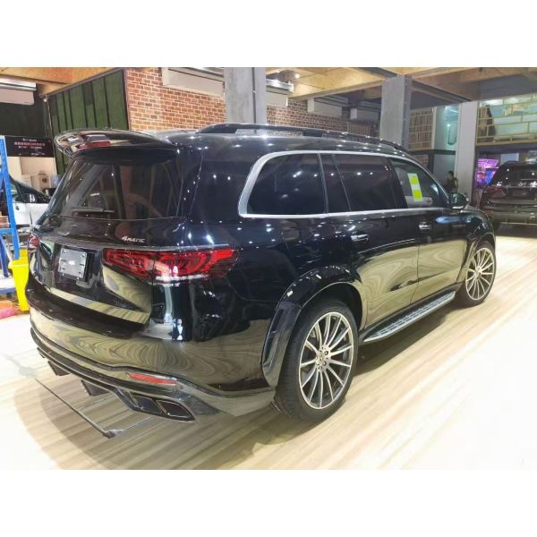 X167 GLS450 Mercedes Benz Body Kit LD Style Carbon Fiber Lip Spoiler Hood