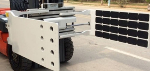 1400kg Forklift Box Clamp 1600mm Opening Fork Truck Parts