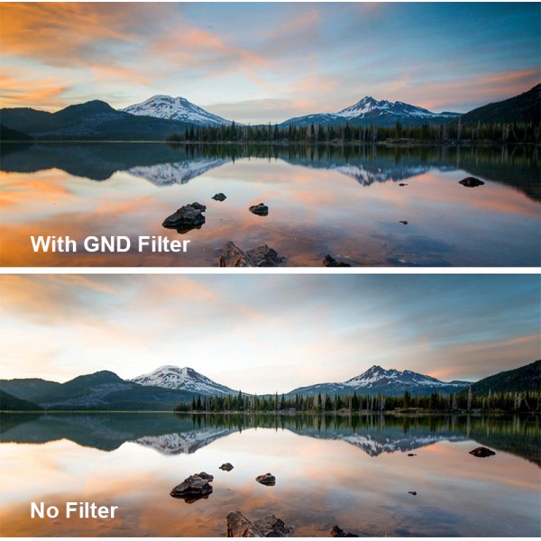 OEM Circular Graduated ND Filter 37mm 58mm 67mm 77mm 82mm ND Filter For DSLR