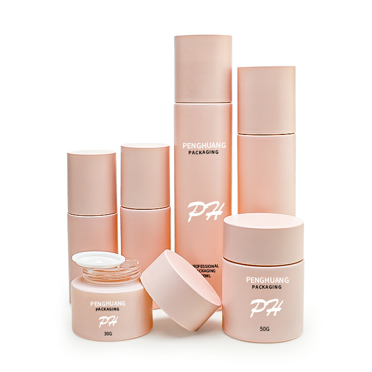 Нестандартная конструкция Skincare стороны тела бутылки стекла тонера влаги эмульсии