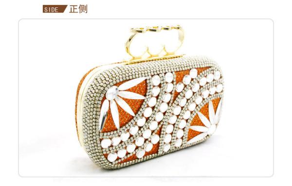 Europe and diamond evening bag evening bag princess bride