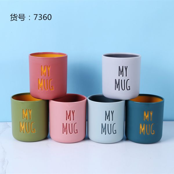 Bathroom Couples Ins Style Thickened Mouthwash Cup Toothbrush Cup