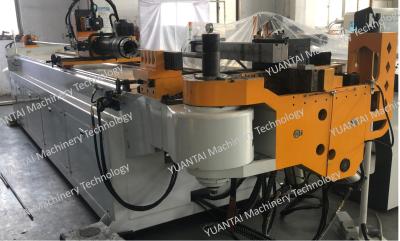 Push Bending Type Automated Pipe Bender CNC80RHS Steel Pipe Bending Machine