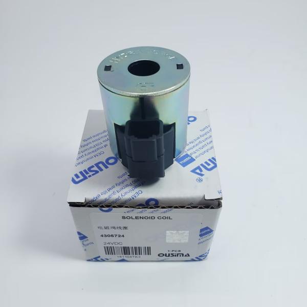 Excavator Solenoid Valve Coil 24VDC 4305724 Pneumatic Solenoid Coil