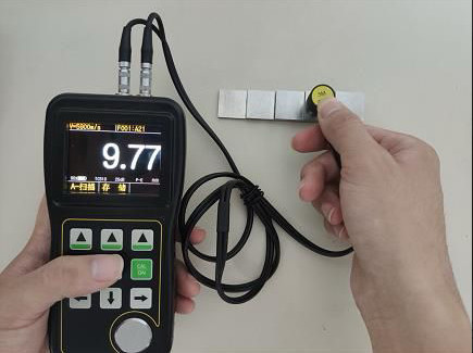 TG-5100D High Precision Portable A-SCAN & B-SCAN OLED Display Through-Coating Ultrasonic Thickness Gauge