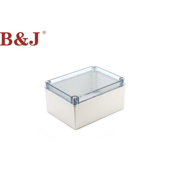 IP68 Plastic Electrical Enclosure Boxes Screw Type With Transparent Lid