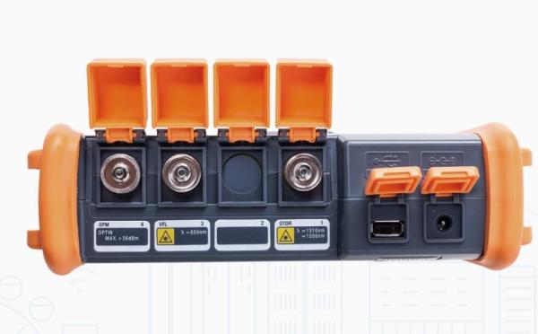 Multi refletômetro de domínio de tempo ótico de fibra ótica funcional 32db/30db de OTDR