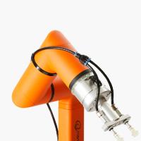 Robô de UR UR10 Cobot com tipo elétrico robô colaborador do prendedor 3-Finger de SMC de LEHS para a manipulação Palletizing