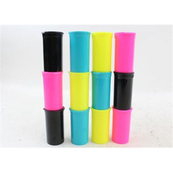 Cannabis Plastic Tube Storage Containers Environmental Protection Silk Screen Printing
