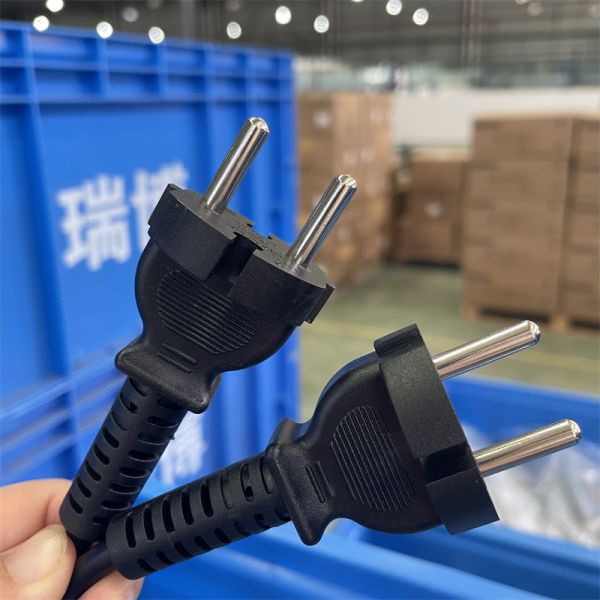 EU EUROPE 8FT AC Power Supply Cable Plug VDE Power Supply Cord