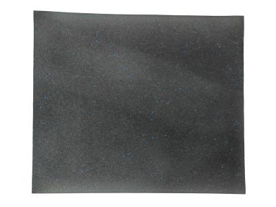 Black Gym Rubber Floor Mats Lightweight Weight Lifting Mats 1000x1000x15mm