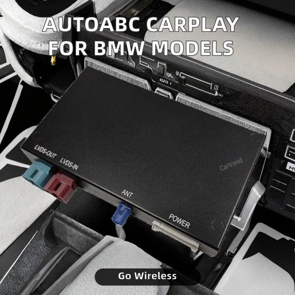 Autoabc Wireless Carplay Android Adapter Compatible with  NBT/CIC for Models E70 F20 X1 X3 F25 F26 F48 Mini X4 X5 X6 F56 F15