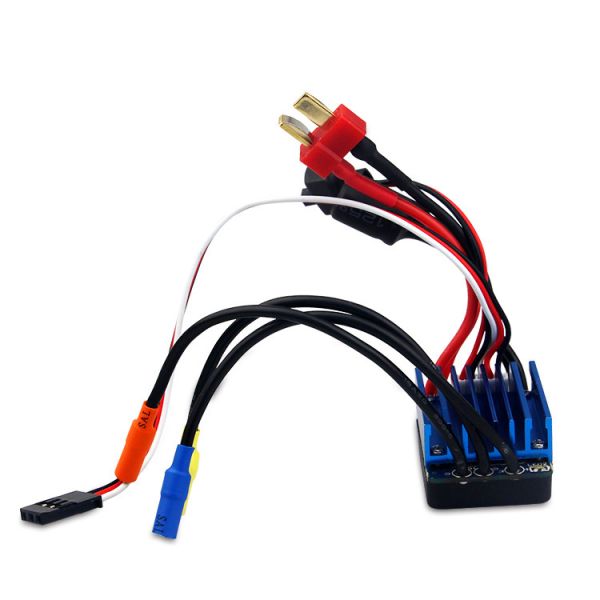 35A Splash-Proof Brushless ESC Electronic Speed Controller Compatible with 2S/3S LiPo for FPV Drones and RC Models