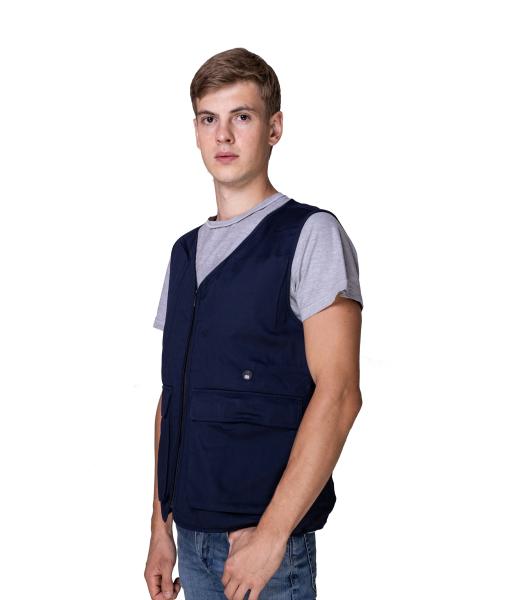 Vêtements de travail pour hommes à l'aide d'un système de climatisation respirant et de refroidissement
