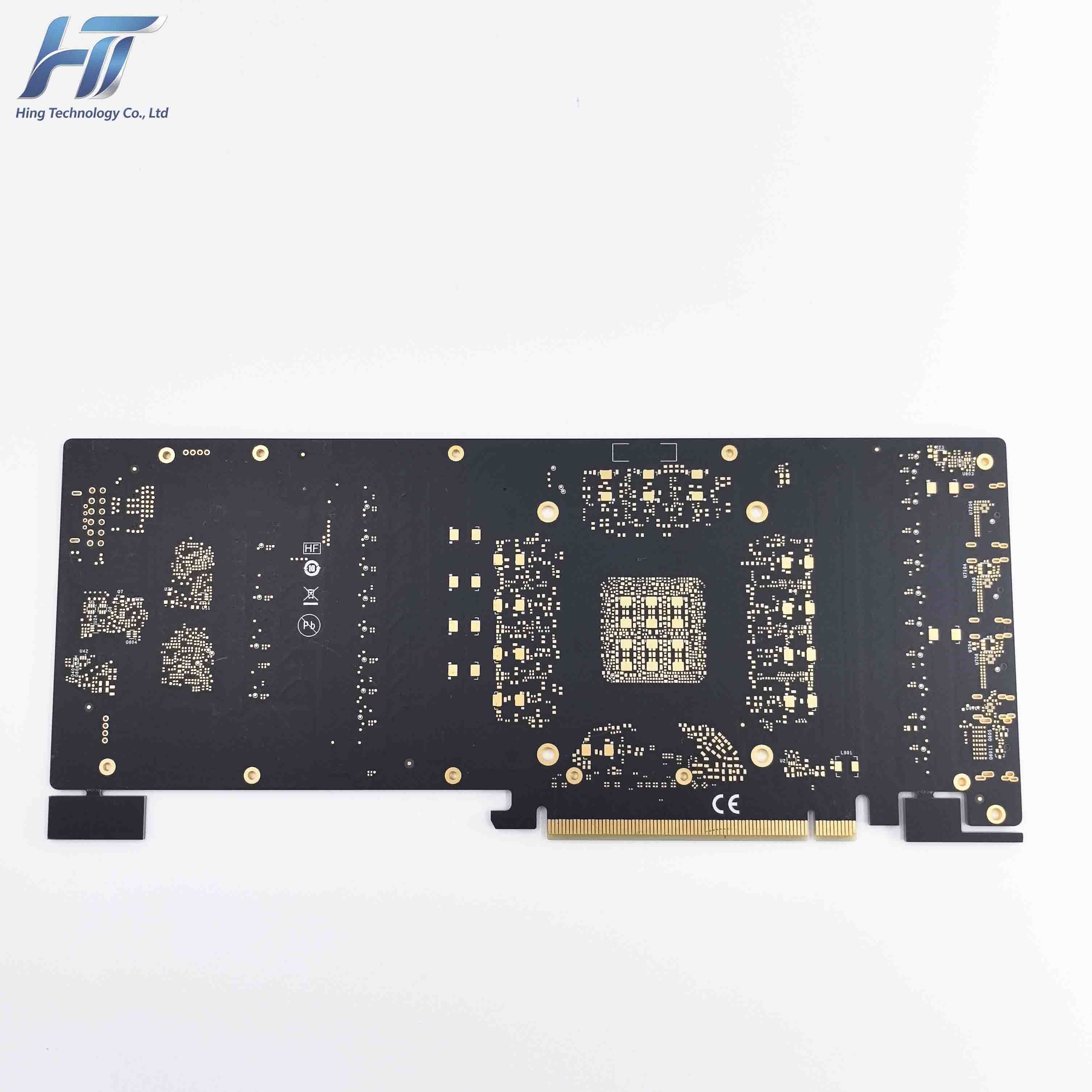 PCIe Interface Computing Expansion Card PCB 1.6mm Thickness High Performance