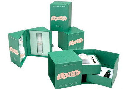 Glossy Finish Custom Makeup Box With Offset Printing 10-14 Days Production Time