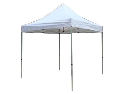 Exhibition White Pop Up Gazebo 3x3 , Aluminium / Steel Waterproof Gazebo Tent