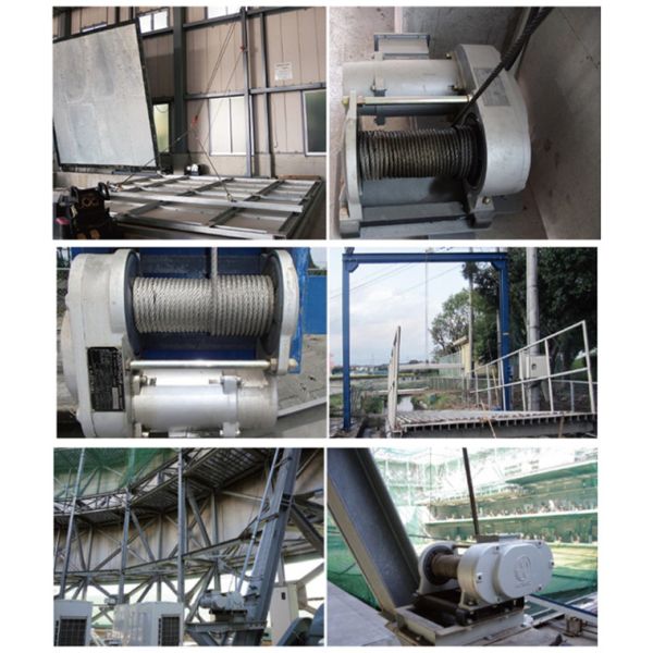 Ворот анкера трехфазного мини слинга 200V электрический