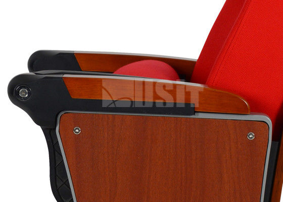 Кожа ткани драпирования посадочных мест театра лотка места переклейки коммерчески отделала поверхность