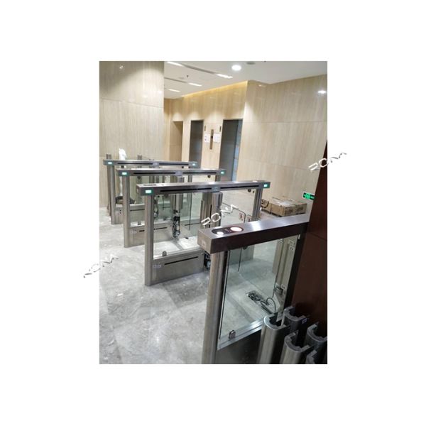 Турникет гибкое Экстендибилиты ворот качания отпечатка пальцев управлением Педестрайн автоматический