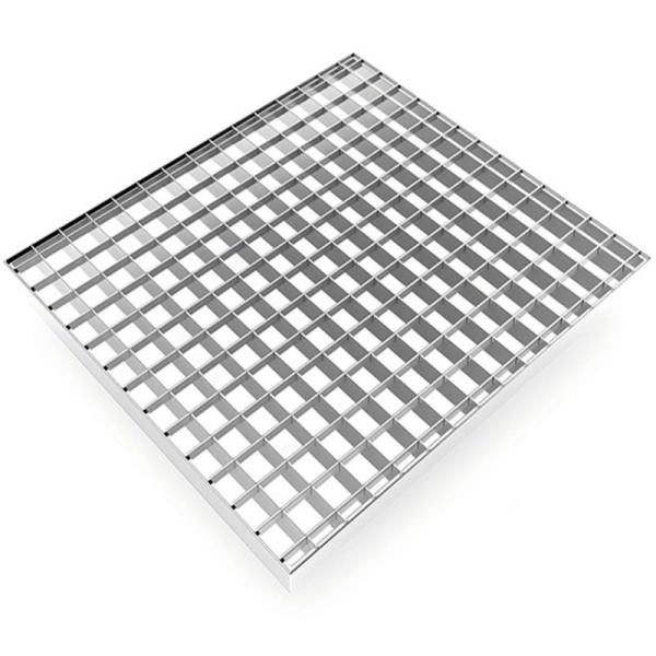 Heavy duty Steel grating on the plug, press locked grating