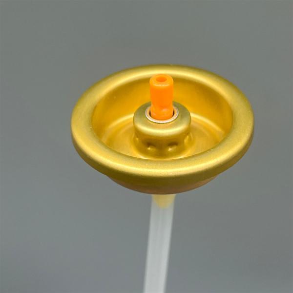 Valve de pulvérisation corporelle de déodorant de qualité industrielle avec actionneur pour la fabrication à grande échelle avec joint à haute résistance
