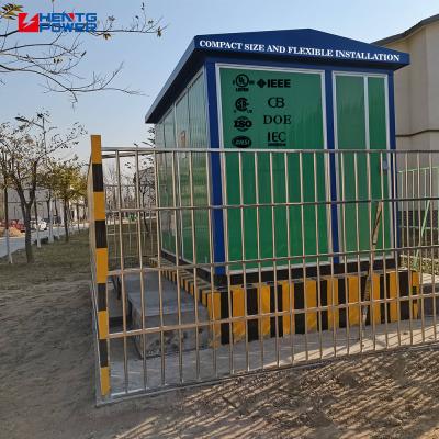 1000 KVA Tap Changer Step Up Step Down Transformer Mv Hv IP54 Protection Pre Installed