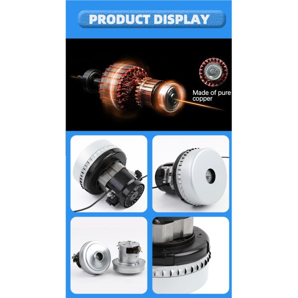 мотор пылесоса Ac 100v 220v электрический для скруббера пола