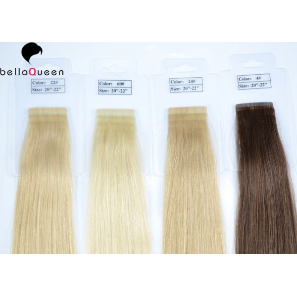 Long Virgin Unprocessed 100% Human Hair Straight Tape Hair Extension