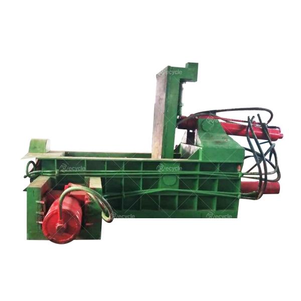 High Density Hydraulic Scrap Metal Baler Machine / Hydraulic Baling Press Machine