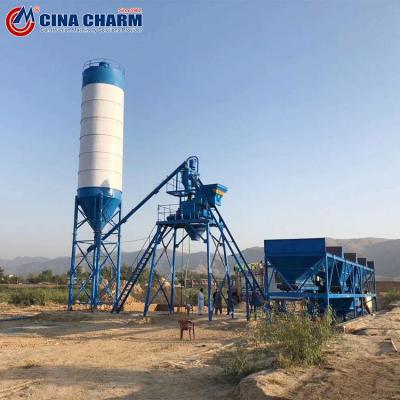 Hzs25 Mini Automatic Ready Mix Concrete Mixer Machine PLD800 Batching Machine