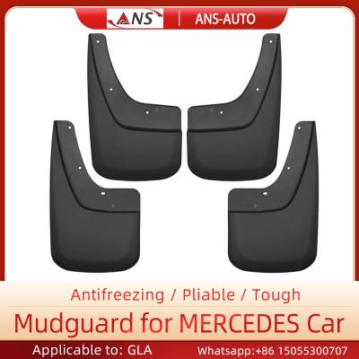 UV Resistant Car Tyre Mudguard Black PVC Mercedes Gla Mud Flaps