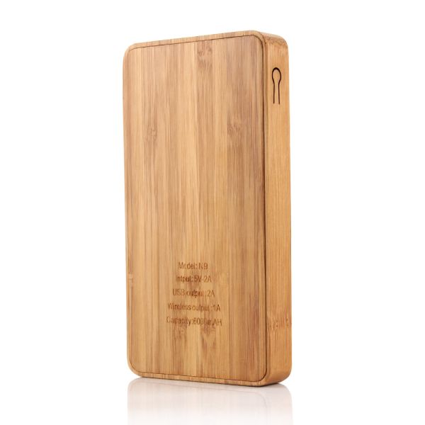 Portable Wooden Wireless Charger Short Cut Protection Over Temperature Protection