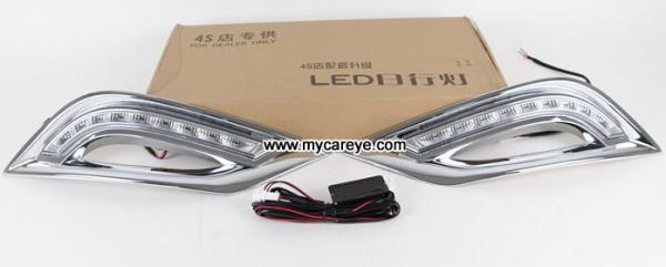 Hyundai Sonata DRL LED Daytime Running Light Car driving daylight