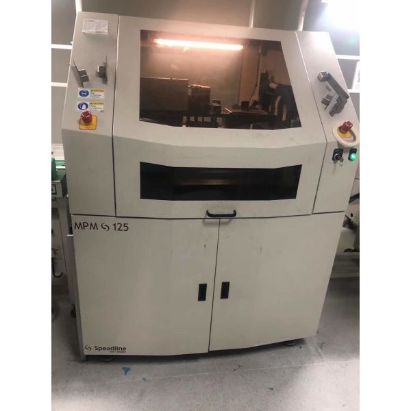 MPM 125 SMT Screen Printer / Speedline Printer English User Manual