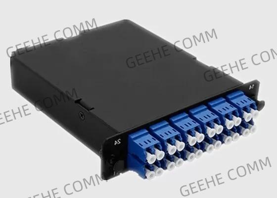 LC/UPC duplexent 12 la cassette du style MPO de la fibre LGX