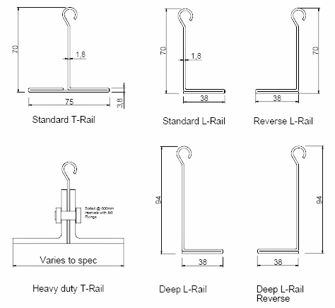 OEM настраиваемая оцинкованная стальная прокатная дверь с нижней частью в форме T