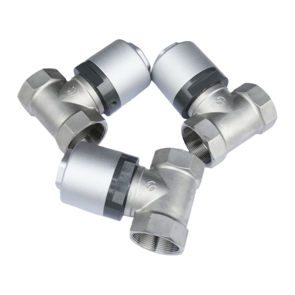 Válvula de drenaje automático neumática para camión de saneamiento, fácil instalación, protección contra la corrosión