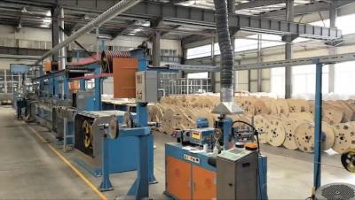 Línea de extrusión de cable de un paso 240 kg/h 180 kg/h Aislamiento LSOH XLPE y material de cubierta