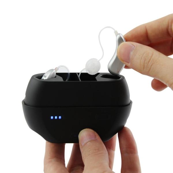 14mm completamente em amplificadores minúsculos da audição das próteses auditivas 40dB do canal