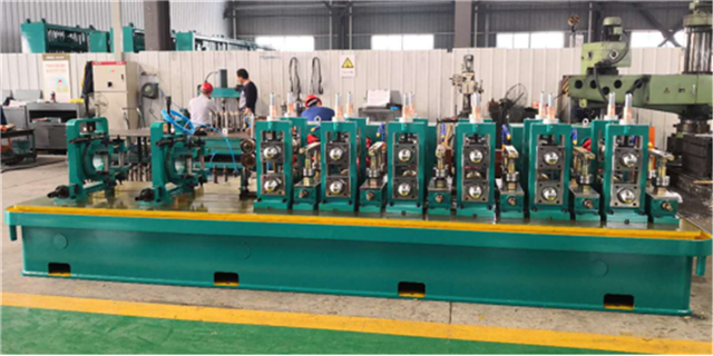 Square Metal Pipe Making Machine Aluminium Alloy Steel 450mm-550mm