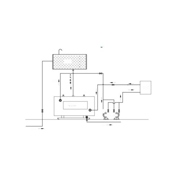 CLDR horizontal electric heating hot water boiler