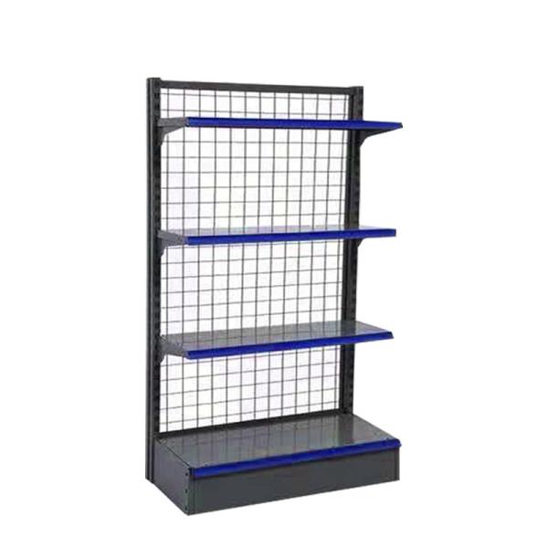 1800mm 900mm Metal Wire Mesh Supermarket Shelf Rack Storage Shelves Gondola 100KG