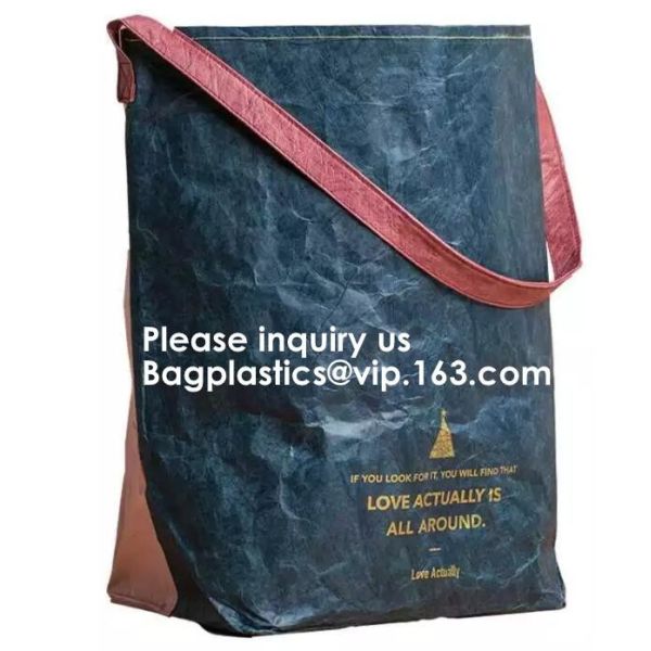 Tyvek Reversible Reusable Shopping Tote Beach Pool Travel Bag Ultra Soft FOLDABLE Material,Reusable Grocery Bag, Easily